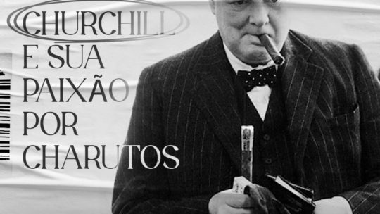 Churchill, mais que uma bitola. Um ícone mundial aficcionado pelos charutos Cubanos.